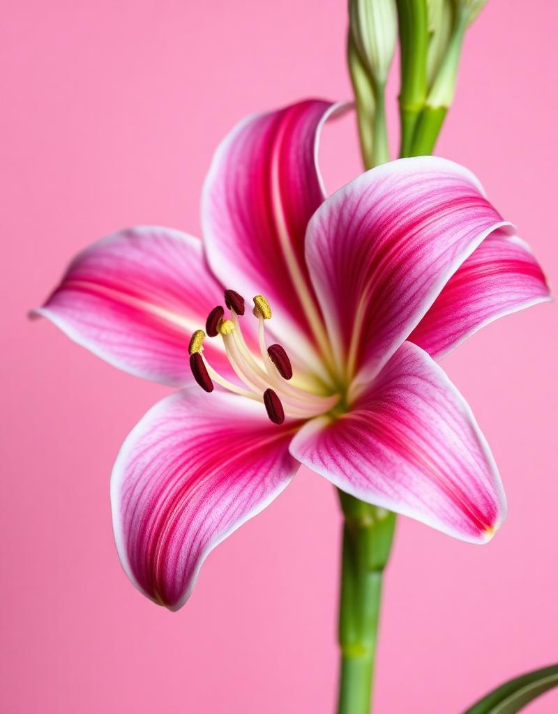 Lilium 'Stargazer'